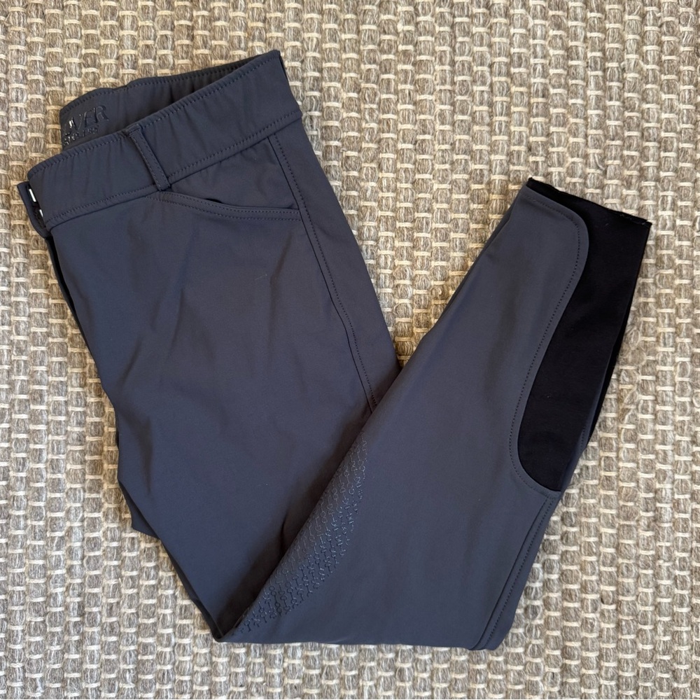 Dover Saddlery Gray Wellesley Equestrian Breeches